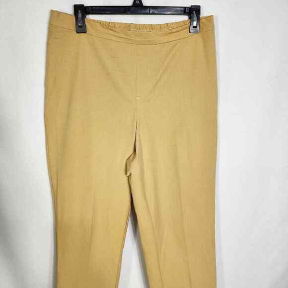 Isaac Mizrahi Live Womens Pants 10T Tall 24/7 Clean Ankle Pants Hidden Zipper - Picture 5 of 14